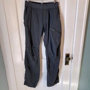 Lululemon striped windbreaker track pants